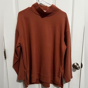 Ava & Viv mock neck sweater